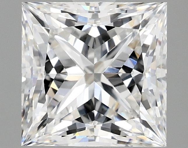 2.09 Carat Princess Shaped Ideal Cut VVS2 IGI Certified Lab Grown Diamond