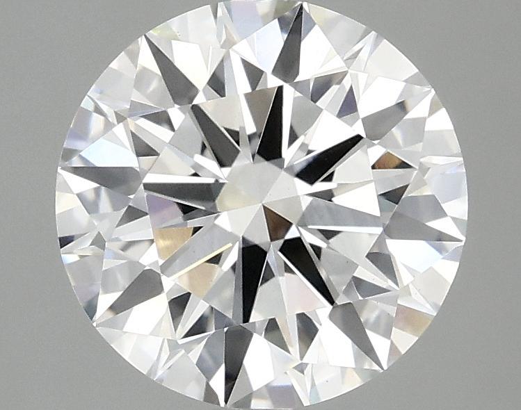 2.56 Carat Round Shaped Ideal Cut VVS2 IGI Certified Lab Grown Diamond