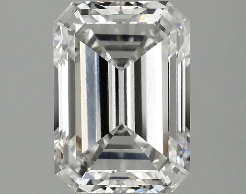 2.5 Carat Emerald Shaped Ideal Cut VS1 IGI Certified Lab Grown Diamond