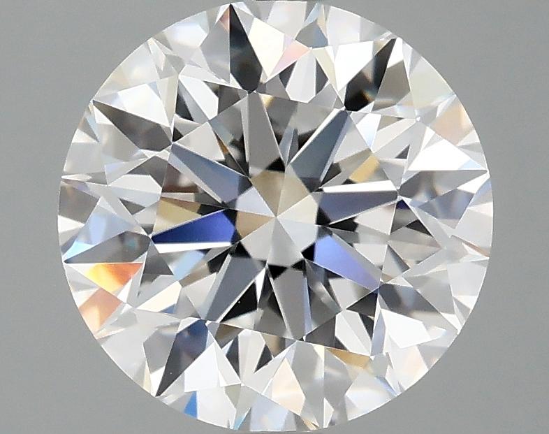 3.09 Carat Round Shaped Excellent Cut VVS2 IGI Certified Lab Grown Diamond