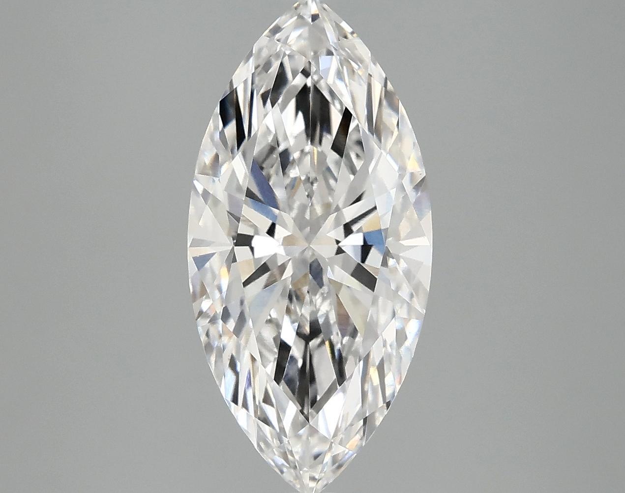 3.03 Carat Marquise Shaped Excellent Cut VS1 IGI Certified Lab Grown Diamond