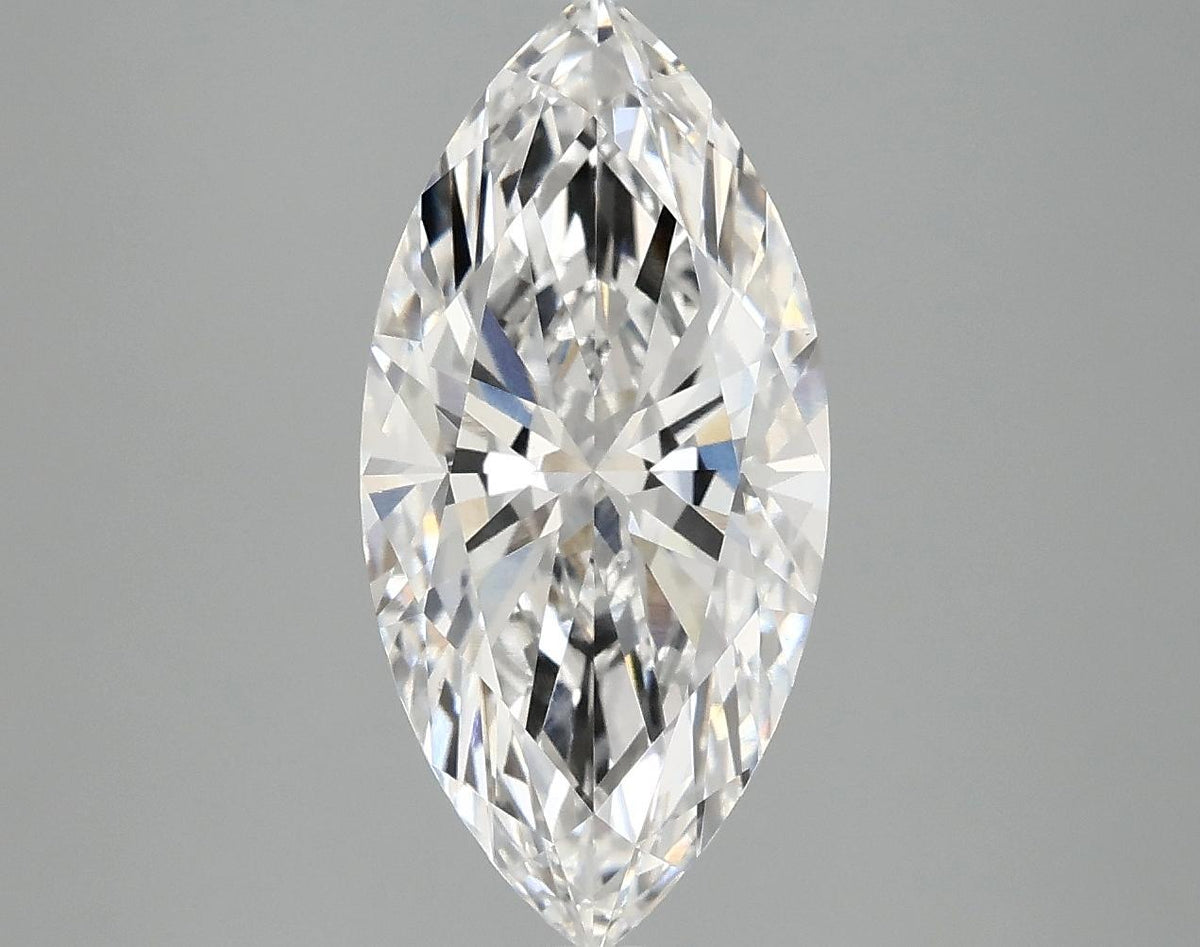 3.03 Carat Marquise Shaped Excellent Cut VS1 IGI Certified Lab Grown Diamond