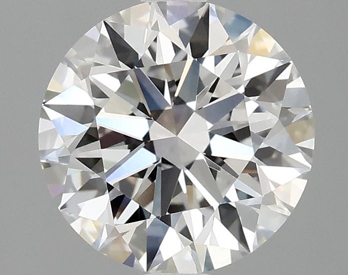 2.07 Carat Round Shaped Ideal Cut VVS2 IGI Certified Lab Grown Diamond