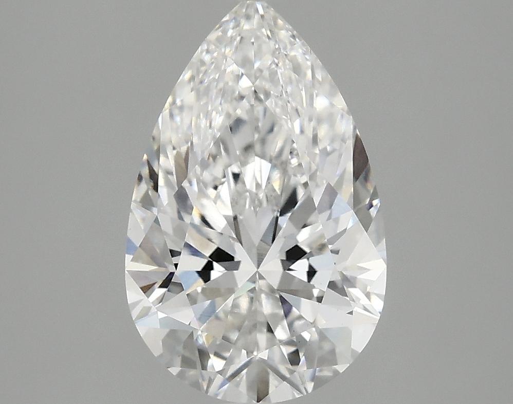2.5 Carat Pear Shaped Ideal Cut VS1 IGI Certified Lab Grown Diamond