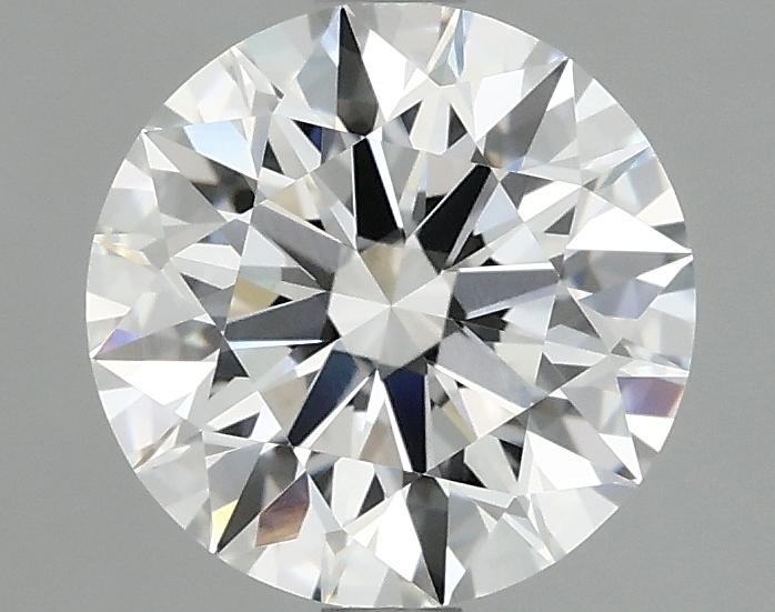 2.03 Carat Round Shaped Ideal Cut VVS2 IGI Certified Lab Grown Diamond