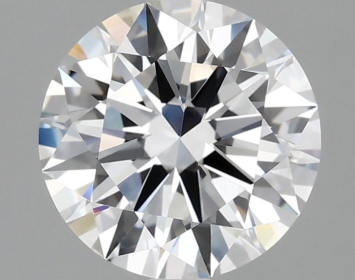 2.08 Carat Round Shaped Ideal Cut VVS2 IGI Certified Lab Grown Diamond