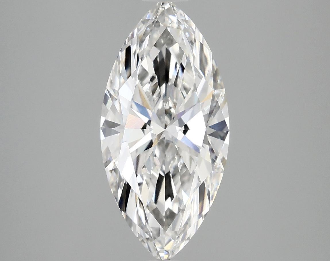 2.01 Carat Marquise Shaped Excellent Cut VVS2 IGI Certified Lab Grown Diamond