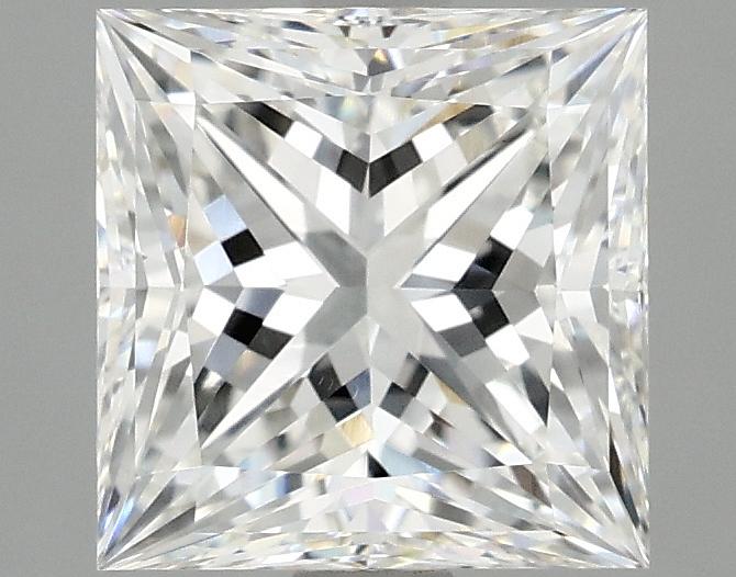 2.55 Carat Princess Shaped Ideal Cut VS1 IGI Certified Lab Grown Diamond
