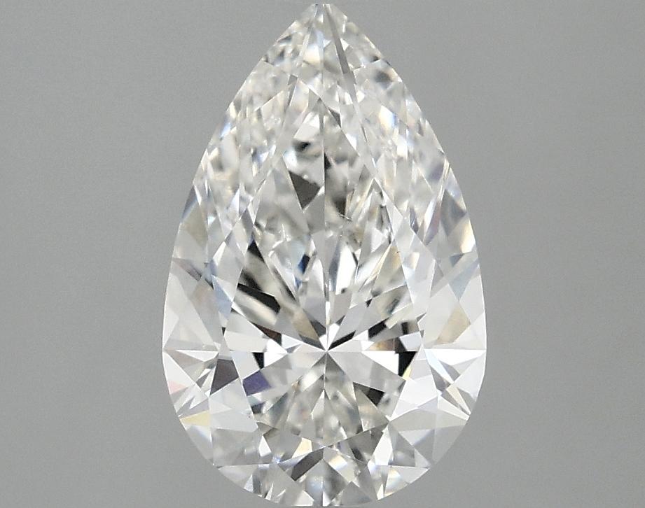 2.01 Carat Pear Shaped Ideal Cut VVS2 IGI Certified Lab Grown Diamond