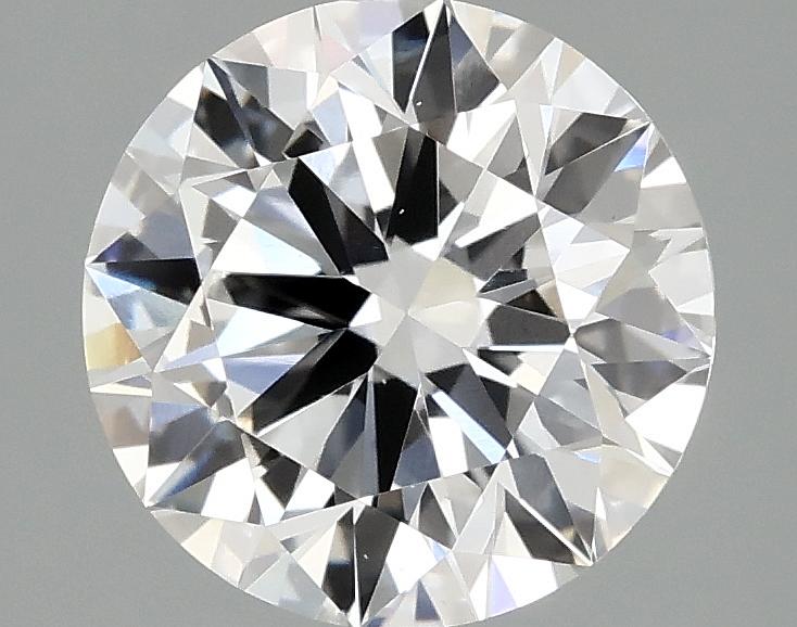 2.04 Carat Round Shaped Ideal Cut VS2 IGI Certified Lab Grown Diamond