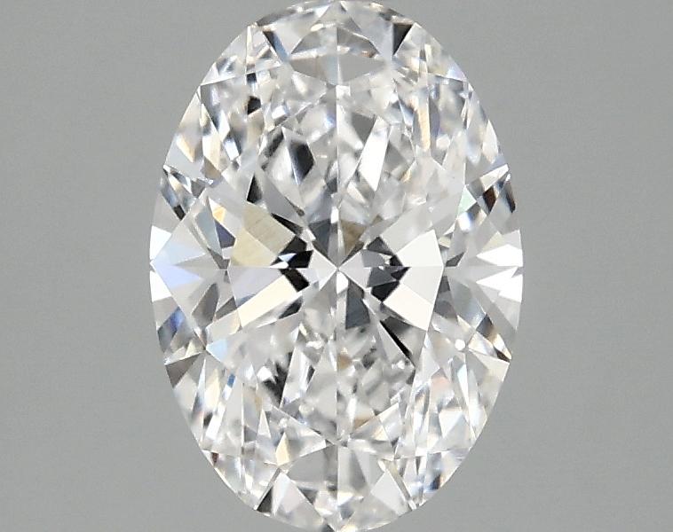 1.37 Carat Oval Shaped Ideal Cut VVS1 IGI Certified Lab Grown Diamond