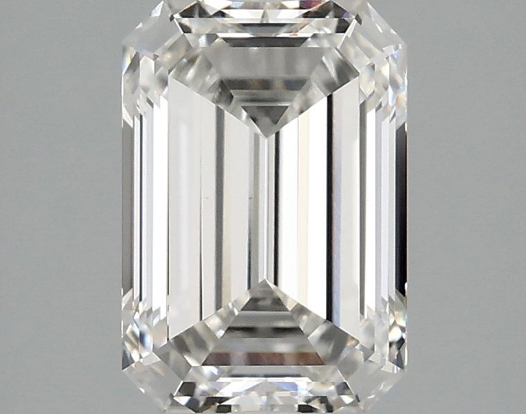 2.0 Carat Emerald Shaped Ideal Cut VVS2 IGI Certified Lab Grown Diamond