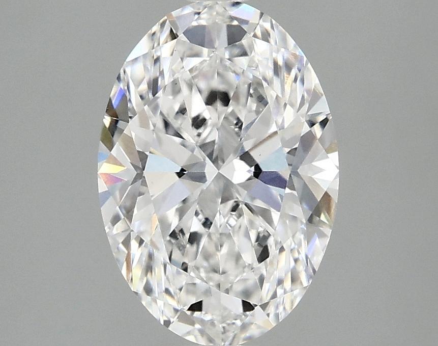2.01 Carat Oval Shaped Ideal Cut VVS2 IGI Certified Lab Grown Diamond