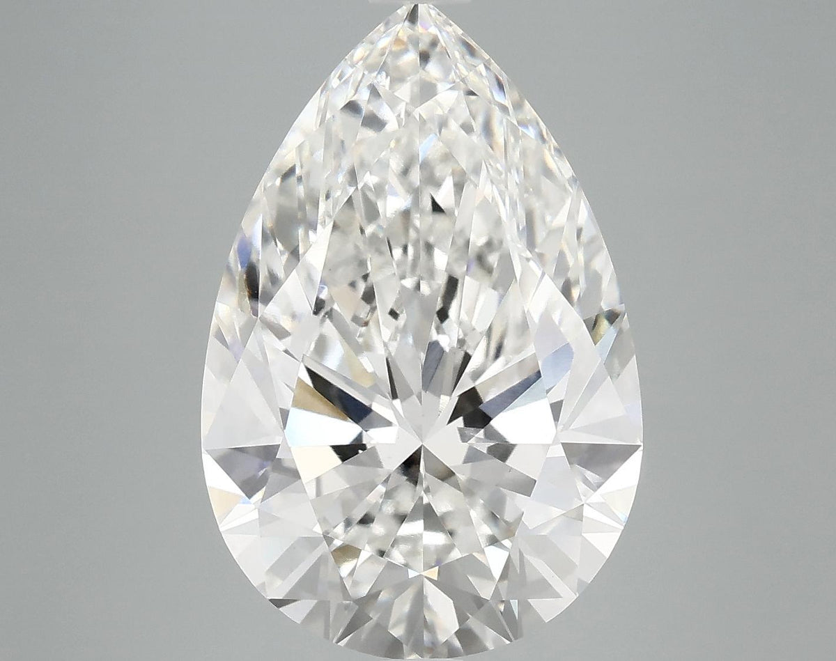 6.87 Carat Pear Shaped Excellent Cut VS1 IGI Certified Lab Grown Diamond