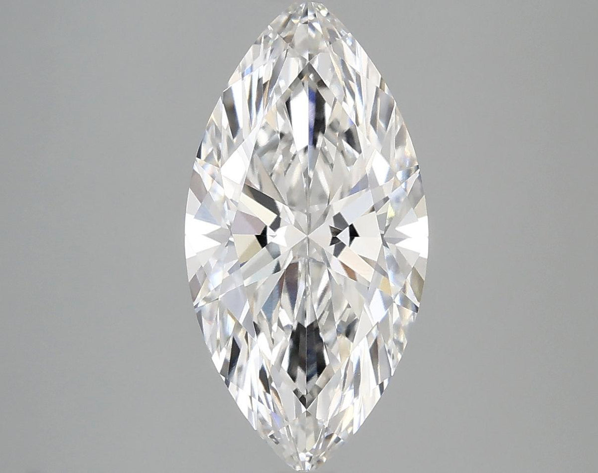 2.39 Carat Marquise Shaped Ideal Cut VVS2 IGI Certified Lab Grown Diamond