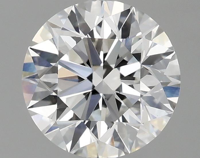 2.05 Carat Round Shaped Excellent Cut VVS2 IGI Certified Lab Grown Diamond