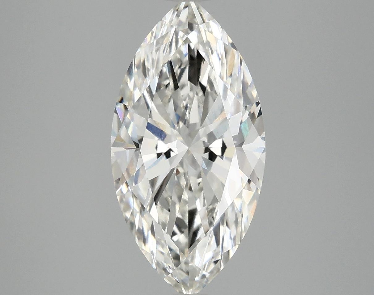 3.09 Carat Marquise Shaped Ideal Cut VVS2 IGI Certified Lab Grown Diamond