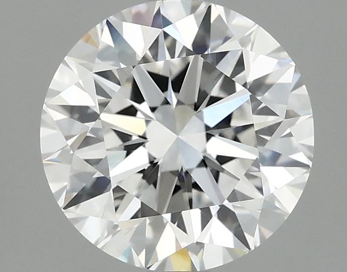 2.08 Carat Round Shaped Excellent Cut VVS2 IGI Certified Lab Grown Diamond