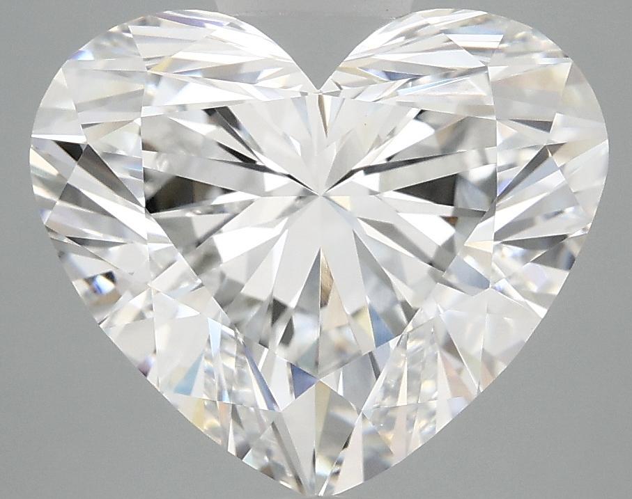 5.1 Carat Heart Shaped Excellent Cut VVS2 IGI Certified Lab Grown Diamond