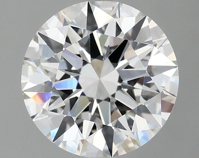 2.05 Carat Round Shaped Ideal Cut VVS2 IGI Certified Lab Grown Diamond