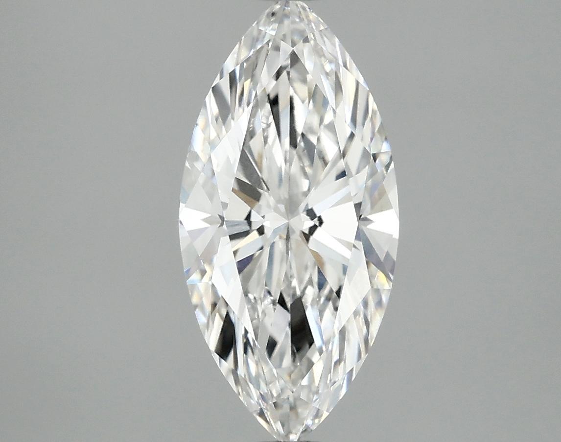 2.06 Carat Marquise Shaped Excellent Cut VVS2 IGI Certified Lab Grown Diamond