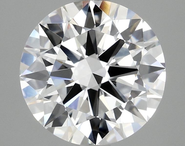 2.54 Carat Round Shaped Ideal Cut VVS2 IGI Certified Lab Grown Diamond