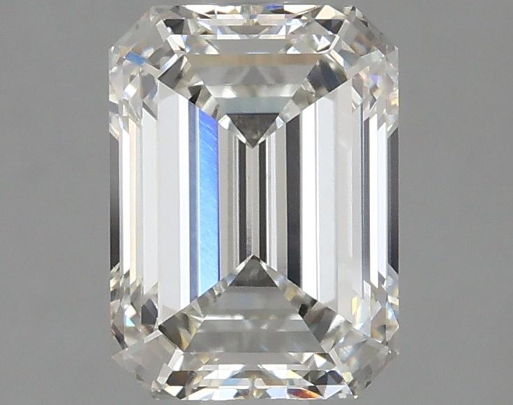 2.07 Carat Emerald Shaped Excellent Cut VVS2 IGI Certified Lab Grown Diamond