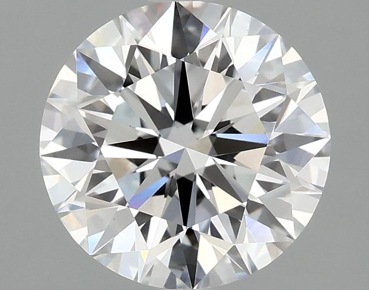 2.07 Carat Round Shaped Ideal Cut VVS2 IGI Certified Lab Grown Diamond