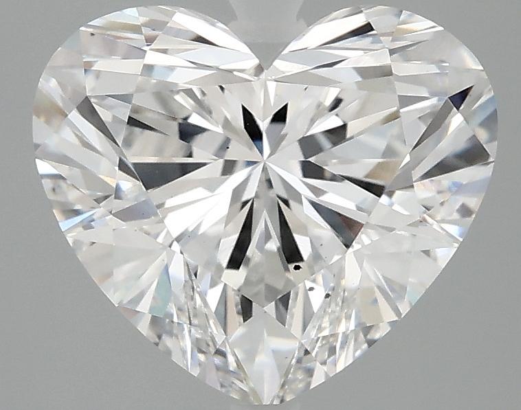 3.09 Carat Heart Shaped Ideal Cut VS2 IGI Certified Lab Grown Diamond