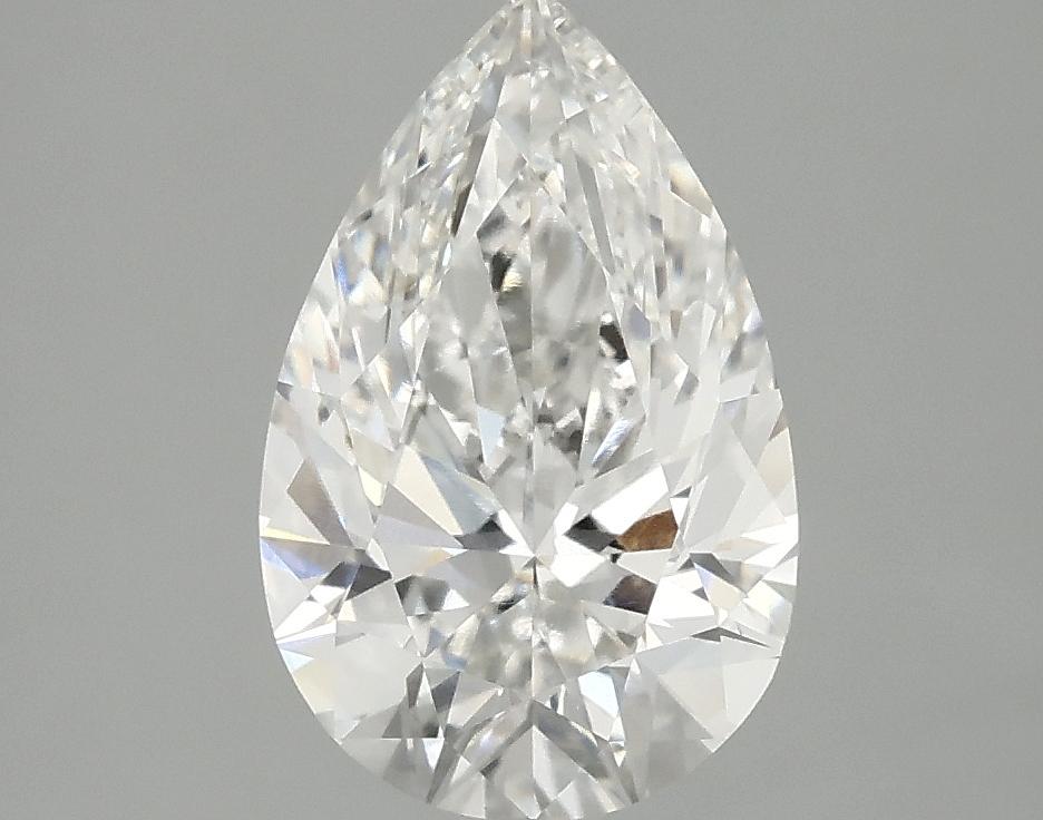 2.02 Carat Pear Shaped Ideal Cut VVS2 IGI Certified Lab Grown Diamond