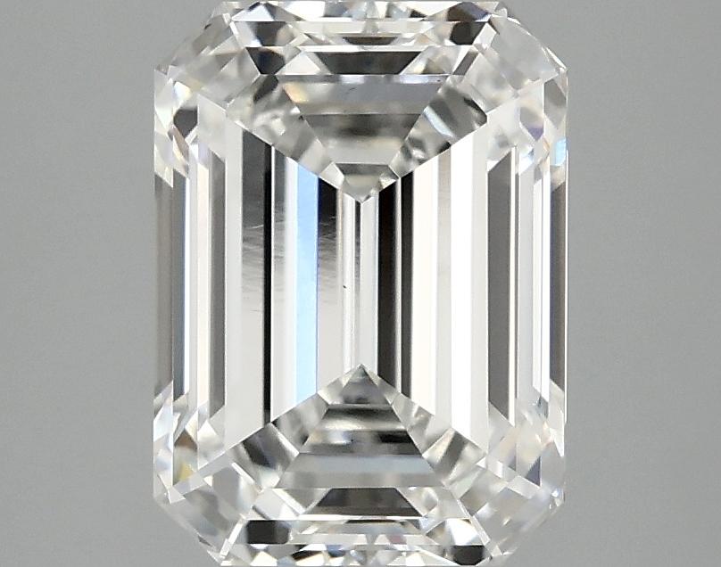 2.94 Carat Emerald Shaped Excellent Cut VS1 IGI Certified Lab Grown Diamond