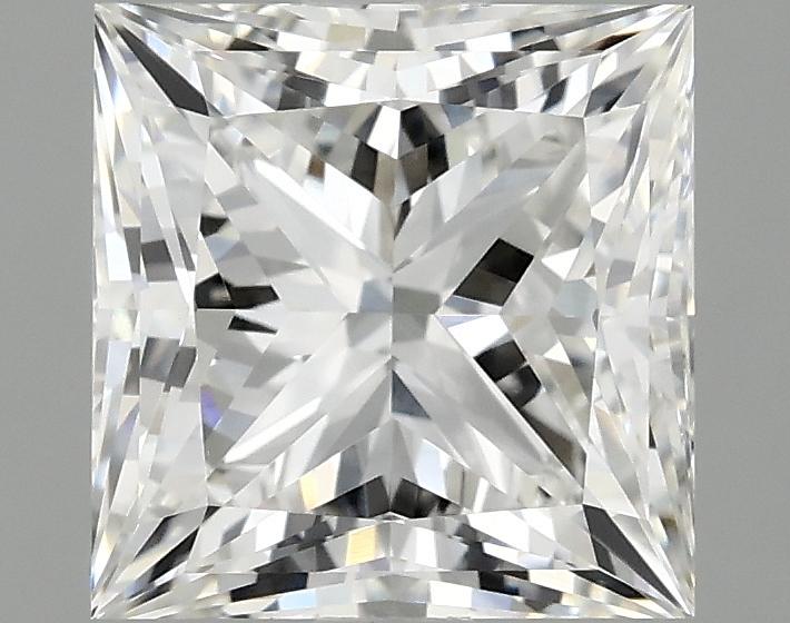 2.05 Carat Princess Shaped Ideal Cut VVS2 IGI Certified Lab Grown Diamond