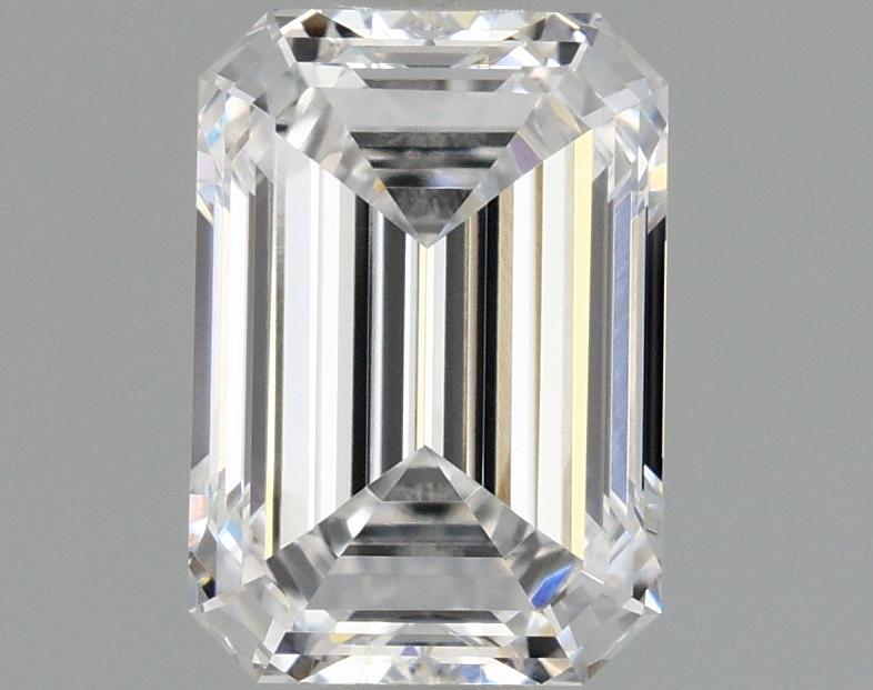 0.97 Carat Emerald Shaped Ideal Cut VVS2 IGI Certified Lab Grown Diamond