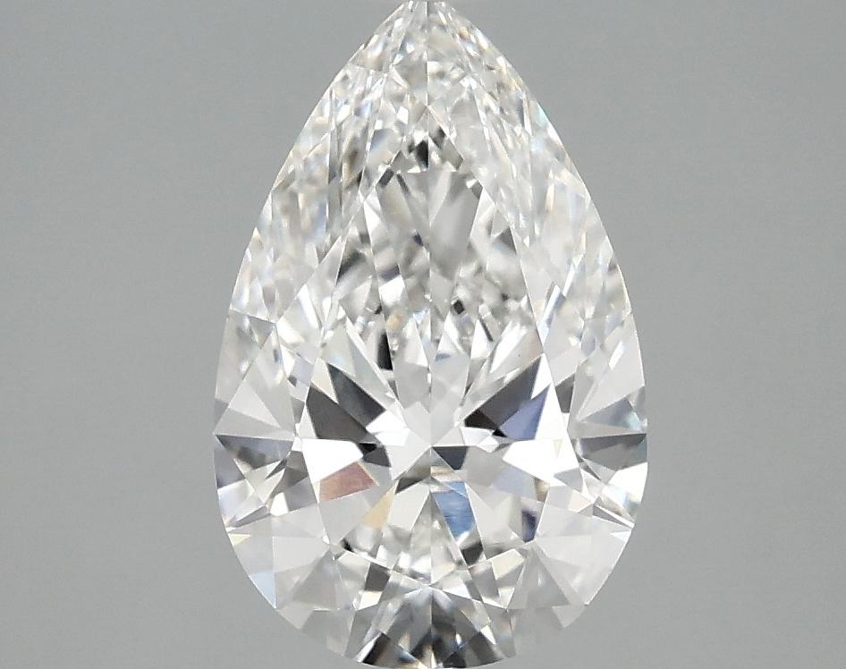 1.91 Carat Pear Shaped Ideal Cut VVS2 IGI Certified Lab Grown Diamond