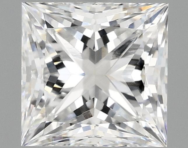 2.07 Carat Princess Shaped Ideal Cut VVS2 IGI Certified Lab Grown Diamond