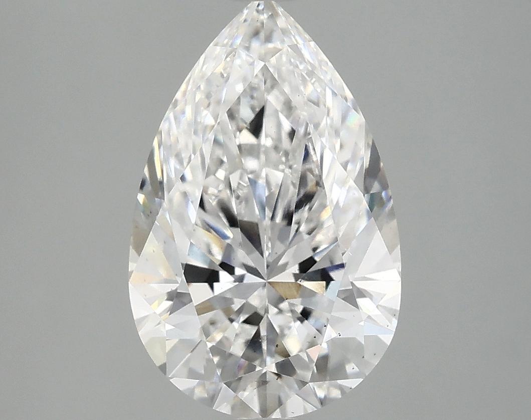 3.08 Carat Pear Shaped Ideal Cut VS2 IGI Certified Lab Grown Diamond