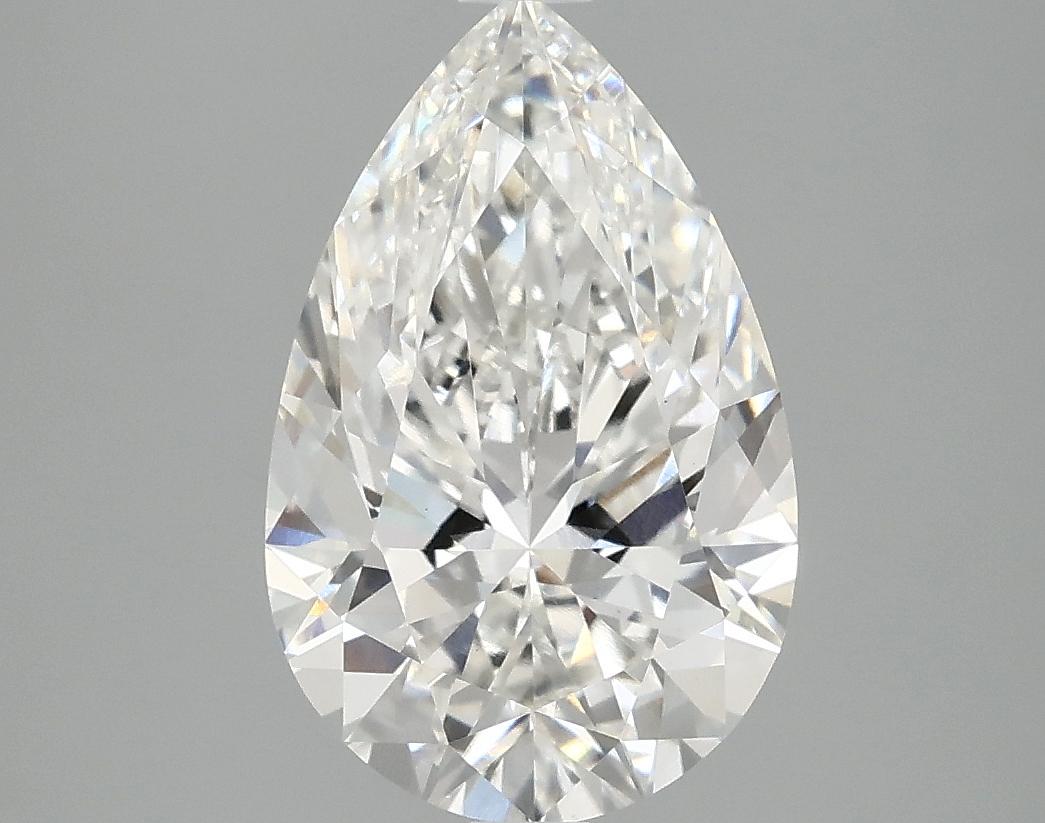 3.05 Carat Pear Shaped Ideal Cut VS1 IGI Certified Lab Grown Diamond