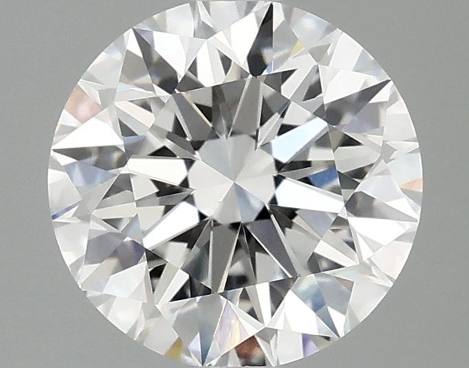 2.03 Carat Round Shaped Excellent Cut VVS2 IGI Certified Lab Grown Diamond