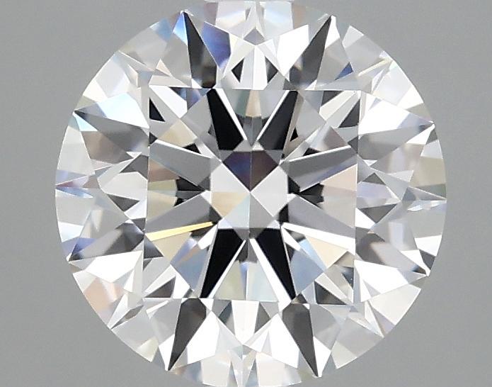2.08 Carat Round Shaped Ideal Cut VVS2 IGI Certified Lab Grown Diamond
