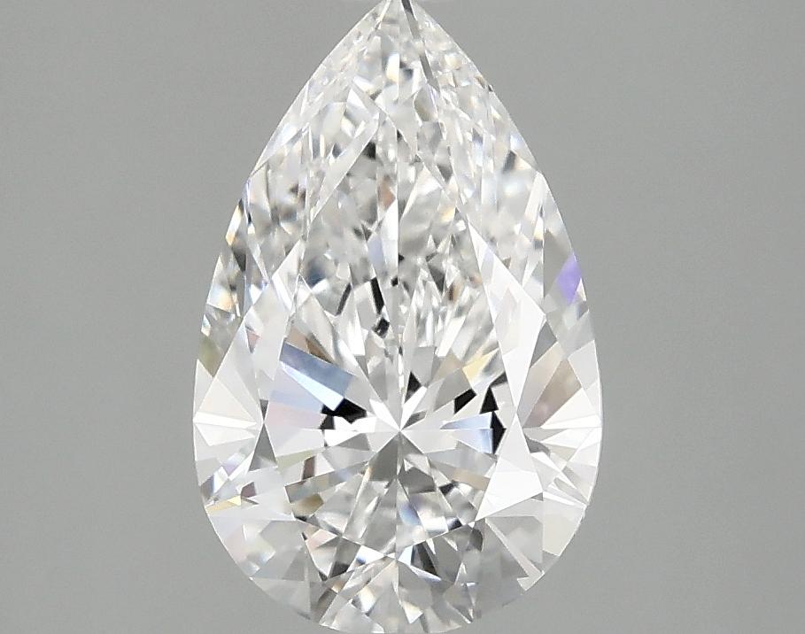 1.92 Carat Pear Shaped Ideal Cut VVS2 IGI Certified Lab Grown Diamond