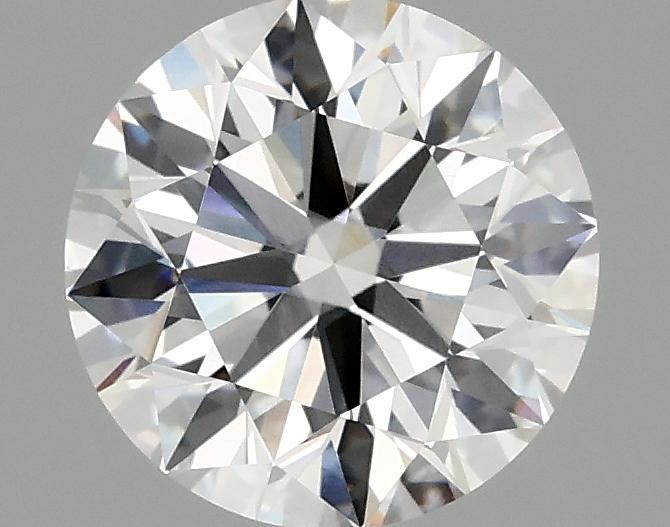 2.08 Carat Round Shaped Ideal Cut VVS2 IGI Certified Lab Grown Diamond