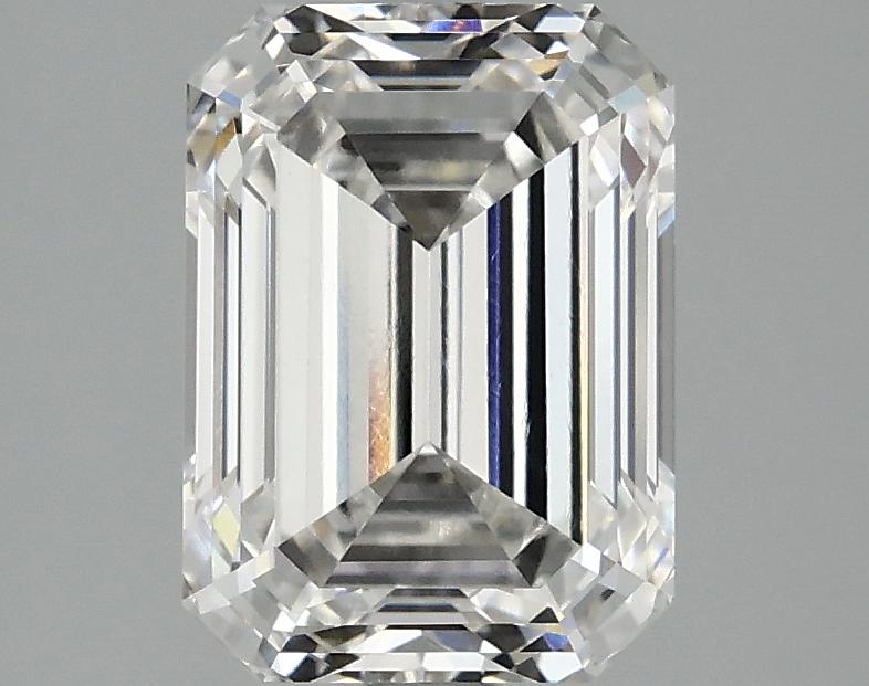 2.56 Carat Emerald Shaped Excellent Cut VVS2 IGI Certified Lab Grown Diamond