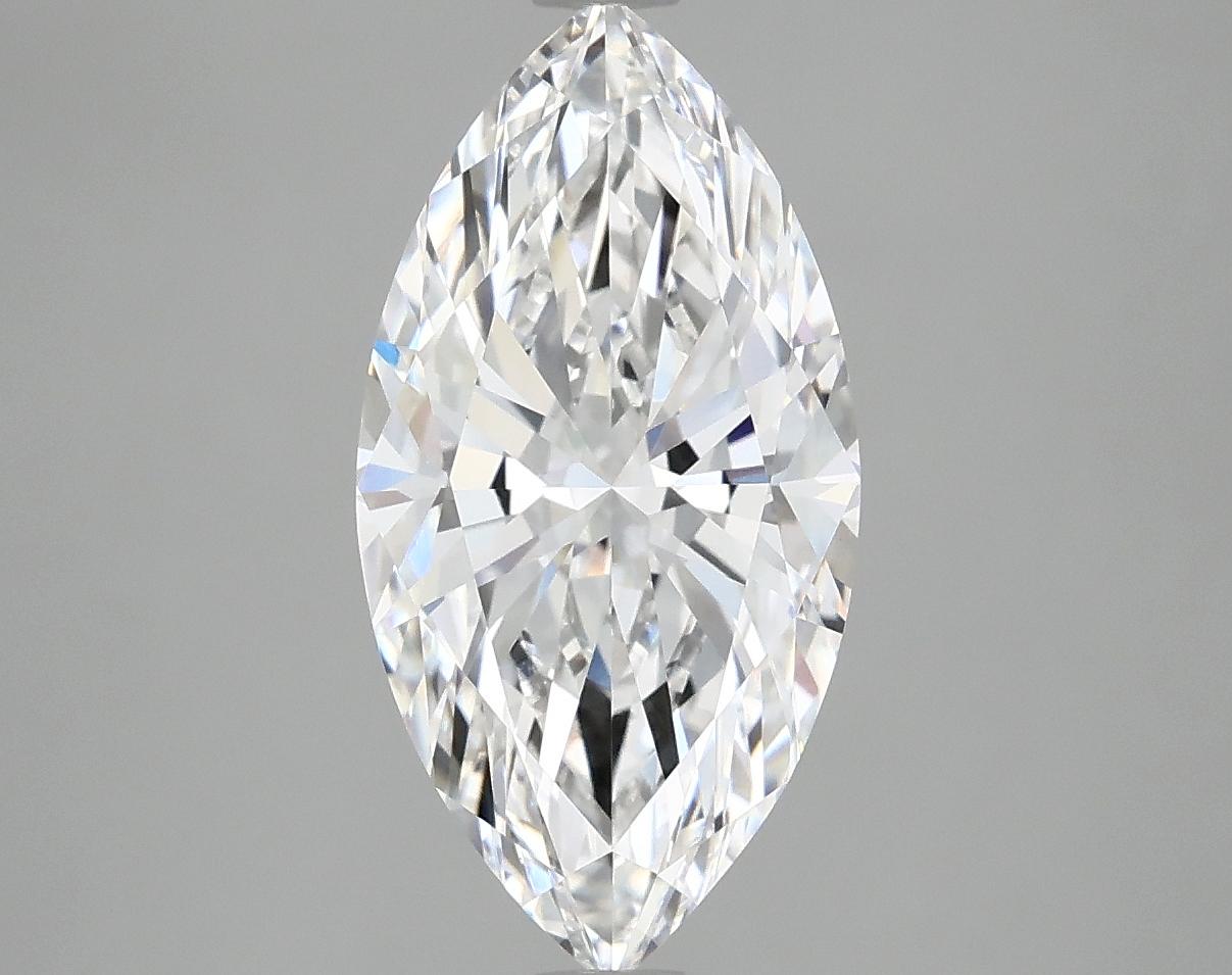 3.02 Carat Marquise Shaped Ideal Cut VVS2 IGI Certified Lab Grown Diamond