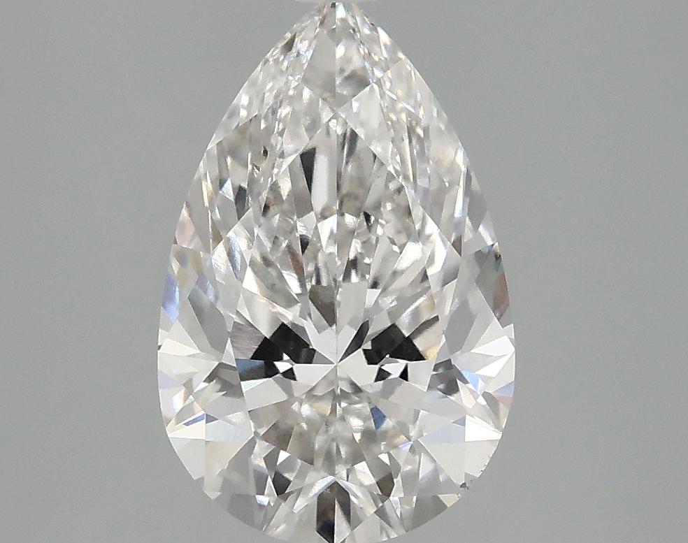 2.09 Carat Pear Shaped Ideal Cut VS2 IGI Certified Lab Grown Diamond