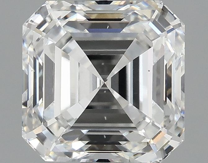 2.06 Carat Asscher Shaped Ideal Cut VS2 IGI Certified Lab Grown Diamond