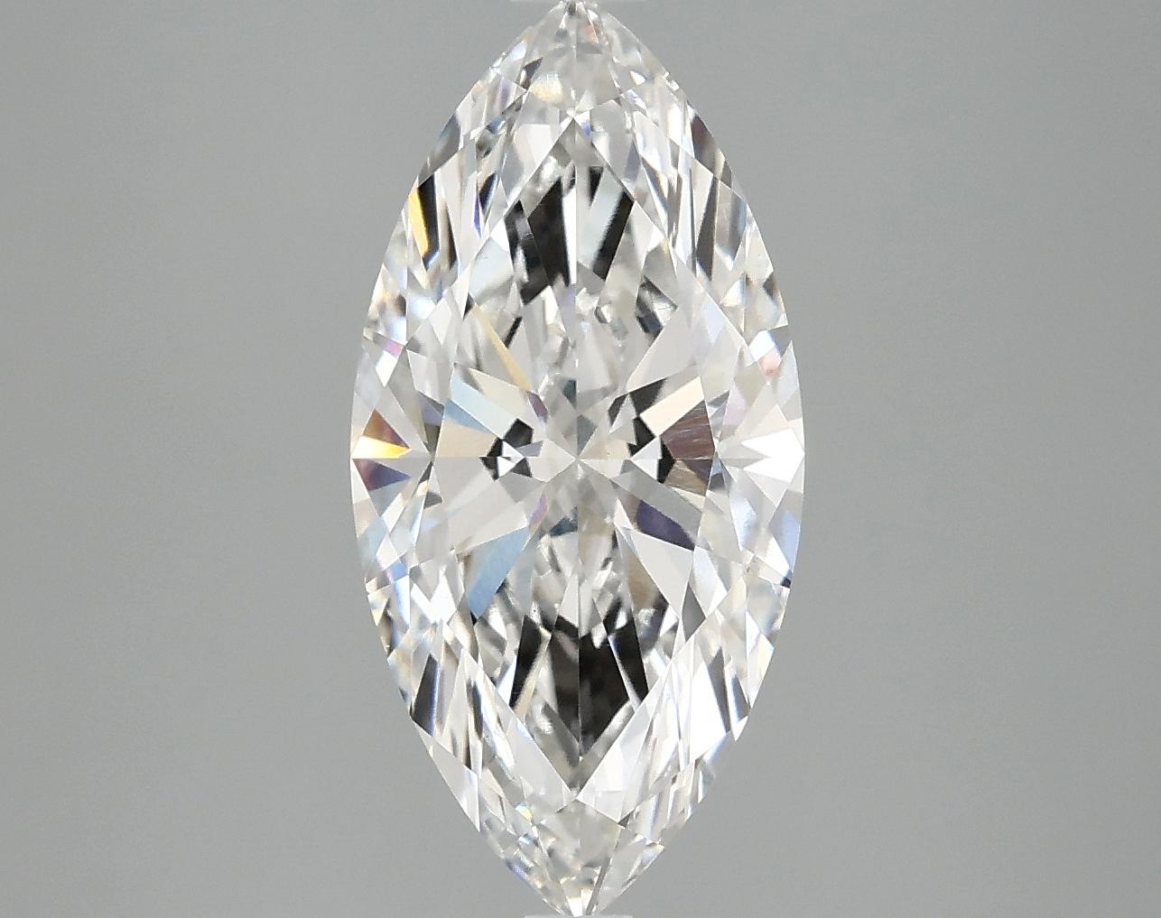 3.09 Carat Marquise Shaped Excellent Cut VS1 IGI Certified Lab Grown Diamond