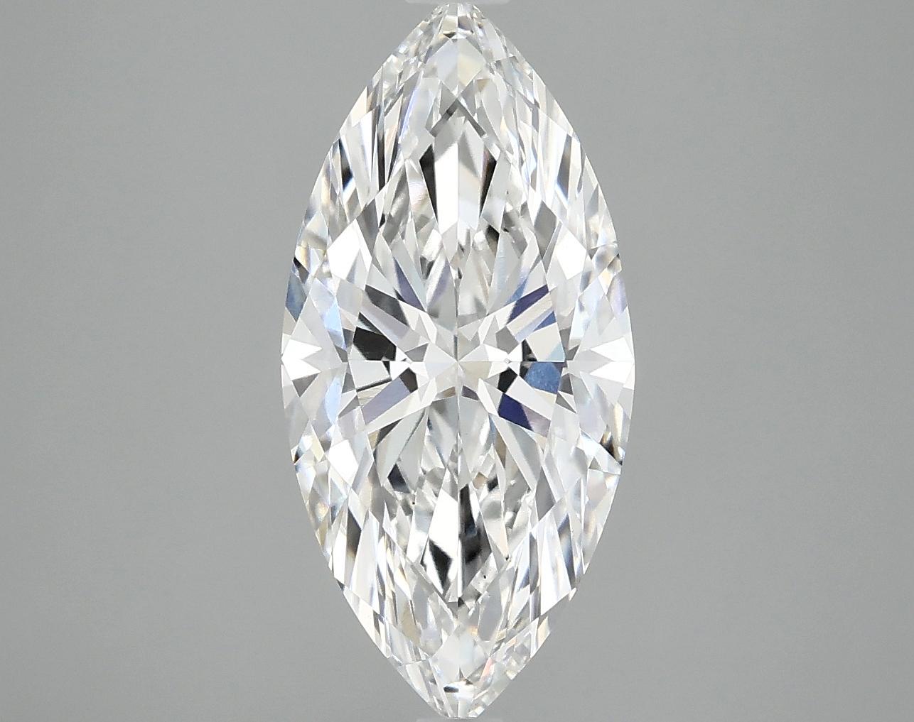 2.97 Carat Marquise Shaped Excellent Cut VS1 IGI Certified Lab Grown Diamond