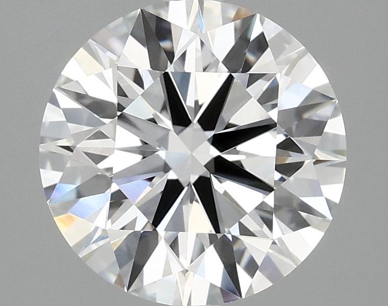 2.58 Carat Round Shaped Ideal Cut VVS2 IGI Certified Lab Grown Diamond