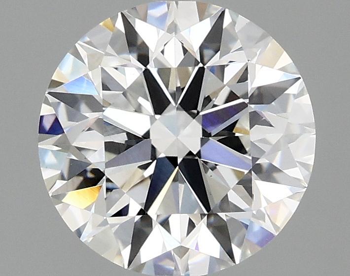2.08 Carat Round Shaped Excellent Cut VVS2 IGI Certified Lab Grown Diamond