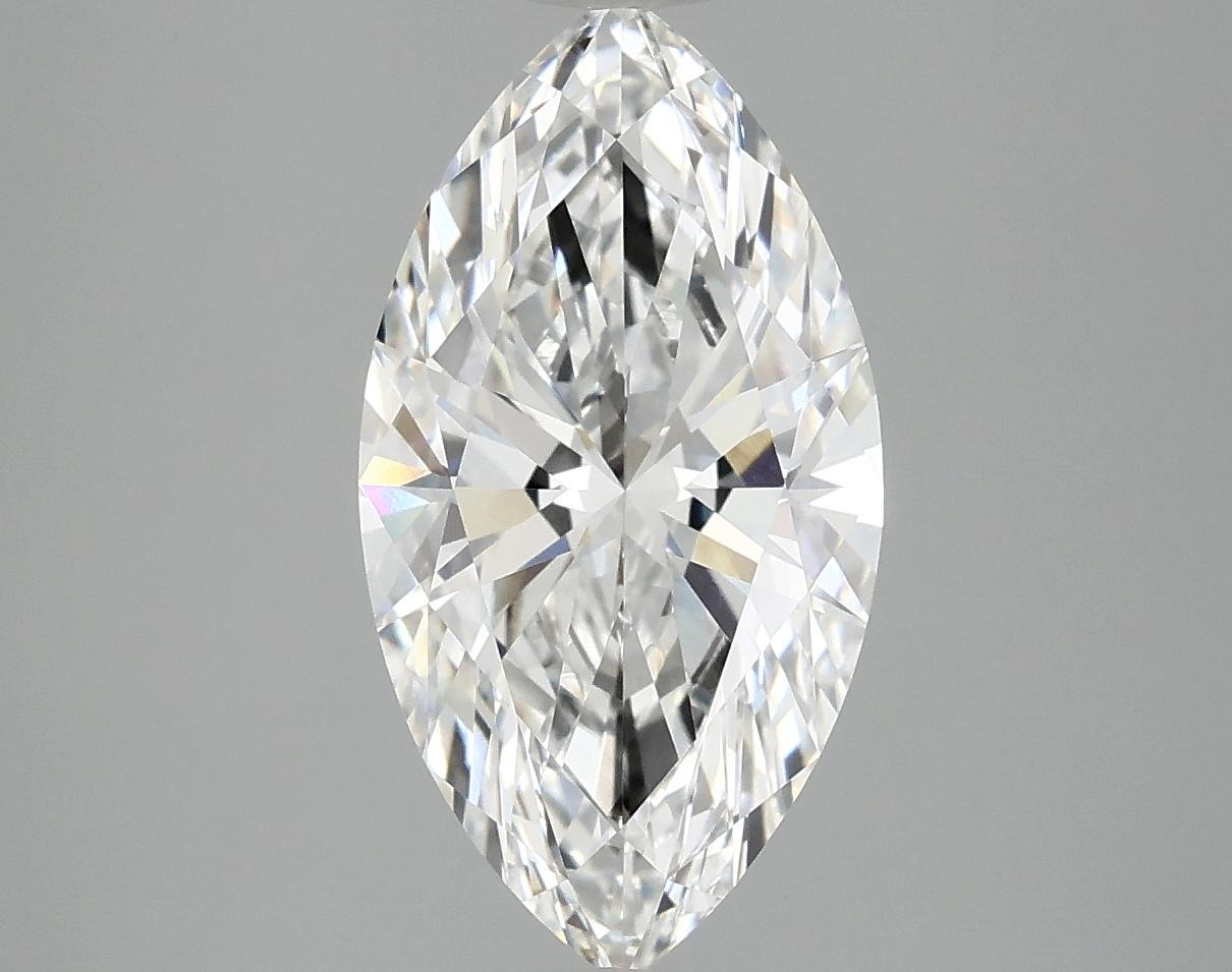 3.01 Carat Marquise Shaped Excellent Cut VVS2 IGI Certified Lab Grown Diamond